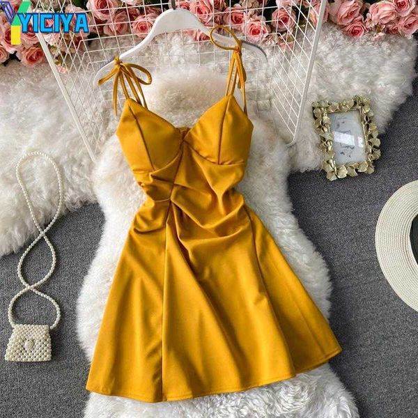 yiciya casual dresses party dress 2023 summer v-neck slim backless spaghetti strap temperament high waist a-line nightclub wear, Black;gray
yiciya casual dresses party dress 2023 summer v-neck slim backless spaghetti strap temperament high waist a-line nightclub wear, Black;gray