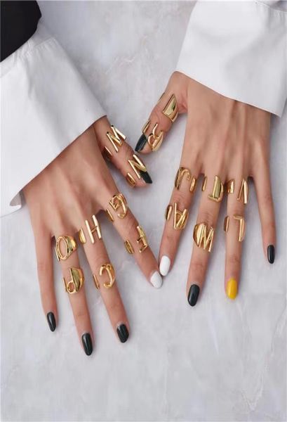 new design vintage metal letter rings for women gold ring cuff gothic jewelry 2019 femme adjustable hiphop letter ring fashion bij7268055, Golden;silver
new design vintage metal letter rings for women gold ring cuff gothic jewelry 2019 femme adjustable hiphop letter ring fashion bij7268055, Golden;silver