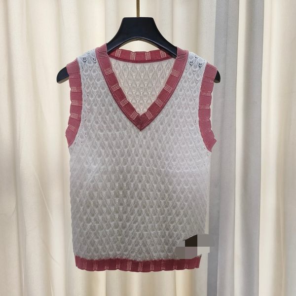 512 l 2023 summer sweaters women's pullover black pink sweater v neck short sleeve brand same style women's qian, White;black
512 l 2023 summer sweaters women's pullover black pink sweater v neck short sleeve brand same style women's qian, White;black