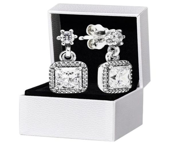 square cz diamond pendant stud earrings for pandora 925 sterling silver wedding party jewelry for women girlfriend gift designer e2274111, Golden;silver
square cz diamond pendant stud earrings for pandora 925 sterling silver wedding party jewelry for women girlfriend gift designer e2274111, Golden;silver