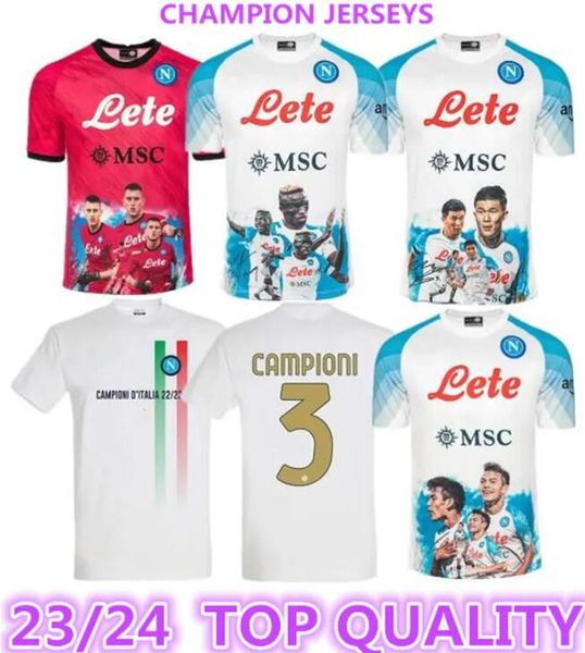 2023 napoli soccer jersey naples football shirt 22 23 24 campioni d'italia t -shirt maglietta insigne mertens man uniform osimhen face, Black
2023 napoli soccer jersey naples football shirt 22 23 24 campioni d'italia t -shirt maglietta insigne mertens man uniform osimhen face, Black