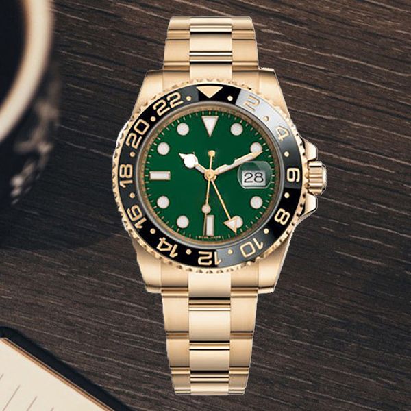 40mm wristwatches watches men automatic ceramic watch all stainless steel gliding watch buckle black round dial sapphire luminous watch mont, Slivery;brown
40mm wristwatches watches men automatic ceramic watch all stainless steel gliding watch buckle black round dial sapphire luminous watch mont, Slivery;brown