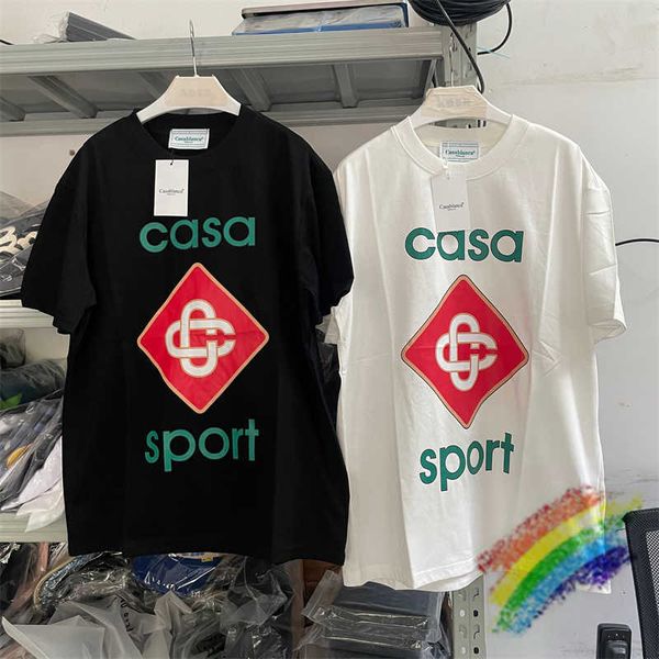 men's hoodies sweatshirts new casablanca red lock printing t shirt men women oversized t-shirt tees, Black
men's hoodies sweatshirts new casablanca red lock printing t shirt men women oversized t-shirt tees, Black