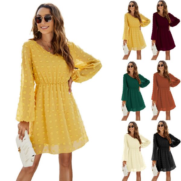 dress cross border amazon european and american foreign trade 2022 new a-line dress ruffled v-neck dot casual loose fit, Black;gray
dress cross border amazon european and american foreign trade 2022 new a-line dress ruffled v-neck dot casual loose fit, Black;gray