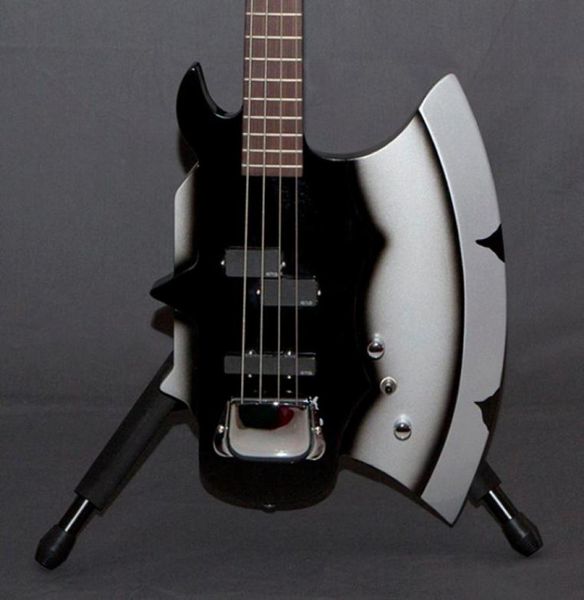 heavy metal chopper gene simmons axe electric bass guita black 4 strings electric bass guitar chrome pickup cover strings thru bod5185261
heavy metal chopper gene simmons axe electric bass guita black 4 strings electric bass guitar chrome pickup cover strings thru bod5185261