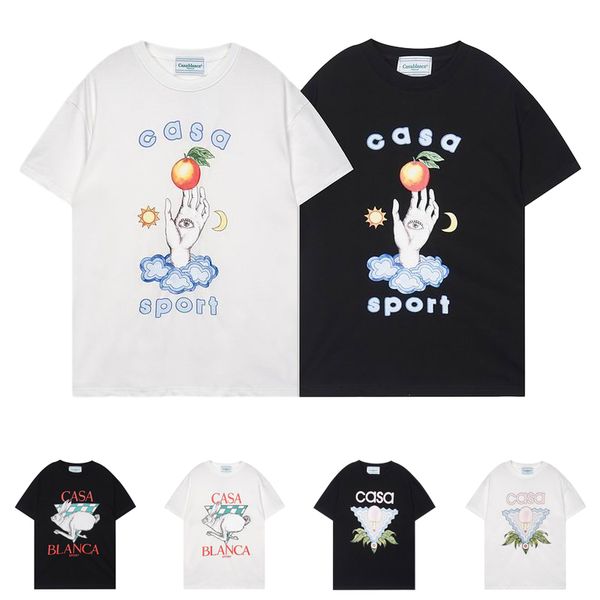 men's t-shirts 23ss mens t shirt designer casablancas shirt man s womens tshirts letters print summer short sleeves casa t-shirts men, White;black
men's t-shirts 23ss mens t shirt designer casablancas shirt man s womens tshirts letters print summer short sleeves casa t-shirts men, White;black