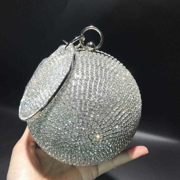 round spherical diamond evening bag cute portable crossbody chain socialite dress full womens
round spherical diamond evening bag cute portable crossbody chain socialite dress full womens