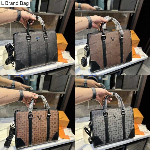 l brand bag mens shoulder bag soft luxurys designer handbags briefcase man crossbody bags leather purse lay6, Black
l brand bag mens shoulder bag soft luxurys designer handbags briefcase man crossbody bags leather purse lay6, Black