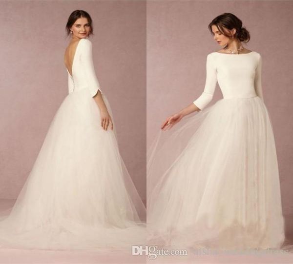 stunning winter wedding dresses a line satin backless 2019 bridal gowns with sleeves simple design soft tulle skirt swee2857739, White
stunning winter wedding dresses a line satin backless 2019 bridal gowns with sleeves simple design soft tulle skirt swee2857739, White