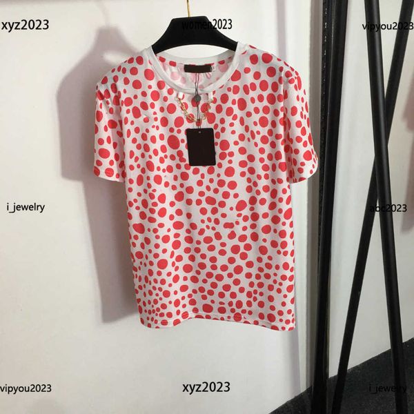 womens designer clothing fashion t-shirt dot pattern printing round neck tees casual short sleeve #multiple product, White
womens designer clothing fashion t-shirt dot pattern printing round neck tees casual short sleeve #multiple product, White
