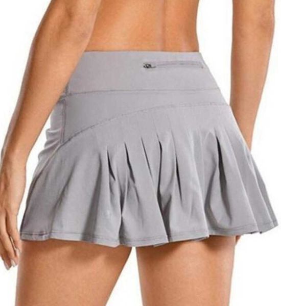 l-07 tennis skirts pleated yoga skirt gym clothes women running fitness golf pants shorts sports back waist pocket zipper leisure 1ess, Black
l-07 tennis skirts pleated yoga skirt gym clothes women running fitness golf pants shorts sports back waist pocket zipper leisure 1ess, Black