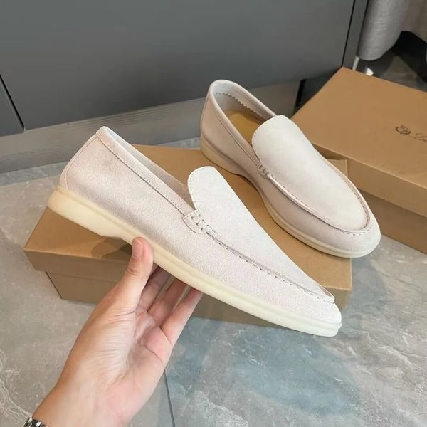 men casual shoes loafers low suede leather oxfords loros-x-pianas moccasins summer walk loafer slip on loafer rubber sole flats with box 36-, Black
men casual shoes loafers low suede leather oxfords loros-x-pianas moccasins summer walk loafer slip on loafer rubber sole flats with box 36-, Black
