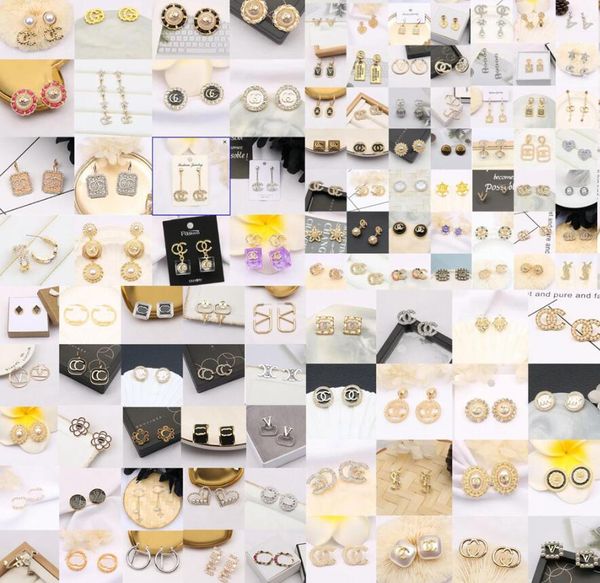 mixed style 18k gold plated luxury brand designers letters stud clip chain geometric famous women 925 silver crystal rhinestone earring wedd, Golden;silver
mixed style 18k gold plated luxury brand designers letters stud clip chain geometric famous women 925 silver crystal rhinestone earring wedd, Golden;silver