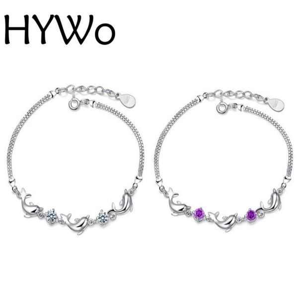 hywo shop unique diy 925 silver zircon crystal dolphin bracelet for fashion women gift pulseras factory direct special whole9103581, Black
hywo shop unique diy 925 silver zircon crystal dolphin bracelet for fashion women gift pulseras factory direct special whole9103581, Black