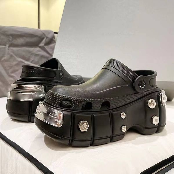 2023 new fashion stir-fry street wicker non-slip platform shoes baotou shoes men's and women's beach slippers summer, Black
2023 new fashion stir-fry street wicker non-slip platform shoes baotou shoes men's and women's beach slippers summer, Black