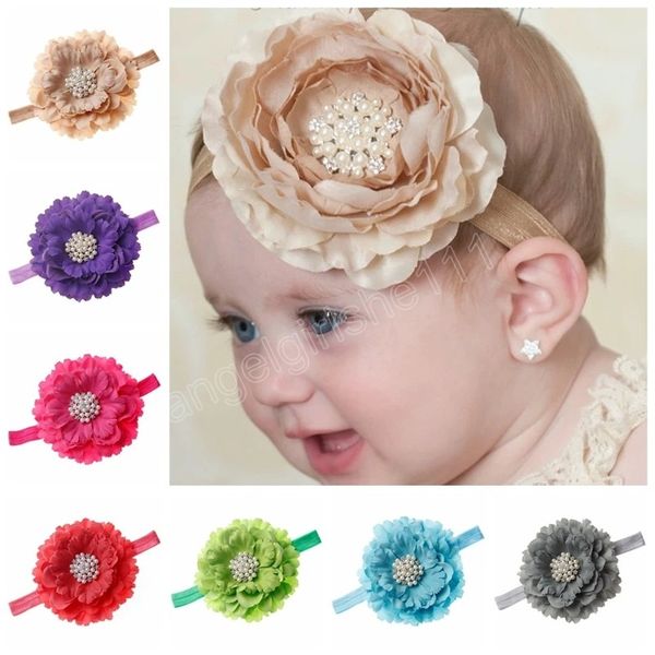 girls flower elastic headband baby cute hairbands p props newborn toddler infant headwear hair accessories, Slivery;white
girls flower elastic headband baby cute hairbands p props newborn toddler infant headwear hair accessories, Slivery;white