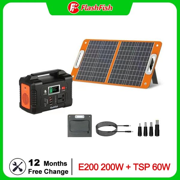 flashfish portable power station 200w 151wh solar generator with solar panel 18v 60w, 230v pure sine wave power outage emergency
flashfish portable power station 200w 151wh solar generator with solar panel 18v 60w, 230v pure sine wave power outage emergency
