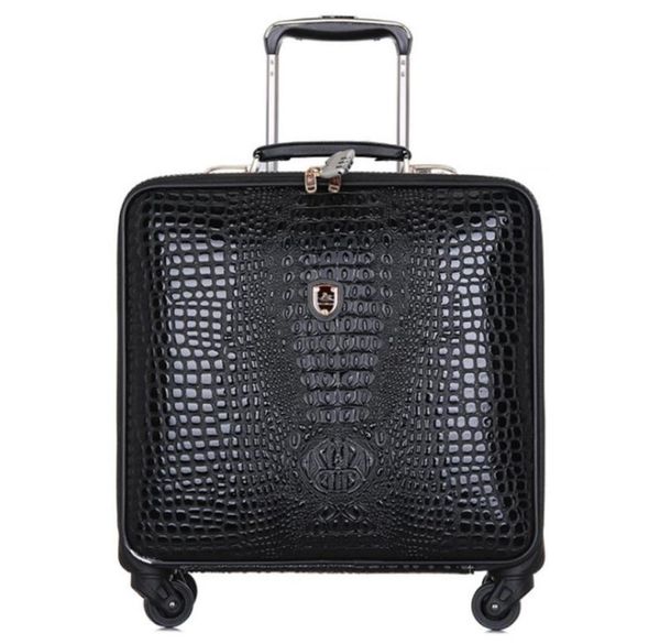 retro luggage 16 inch men commercial pu crocodile pattern 4 wheels trolley travel suitcase bag woman computer bags av6783893
retro luggage 16 inch men commercial pu crocodile pattern 4 wheels trolley travel suitcase bag woman computer bags av6783893