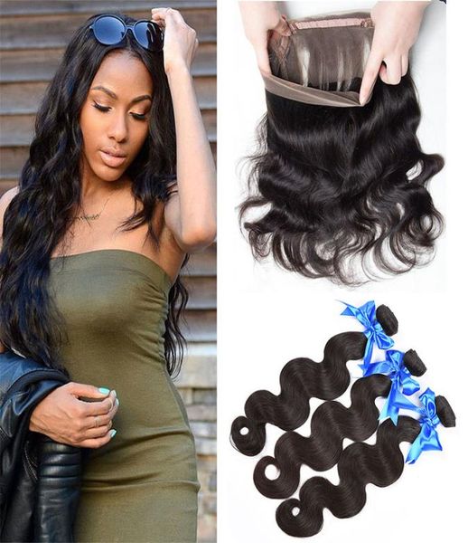 brazilian body wave 360 lace frontal closure with bundles unprocessed remy human hair weaves extensions deals with frontal7109646, Black
brazilian body wave 360 lace frontal closure with bundles unprocessed remy human hair weaves extensions deals with frontal7109646, Black