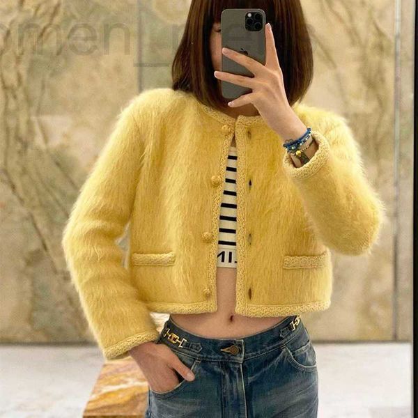 women's sweaters autumn the variety show "snow king" pale yellow coat color matching knitted cardigan women's sweater, White;black
women's sweaters autumn the variety show "snow king" pale yellow coat color matching knitted cardigan women's sweater, White;black