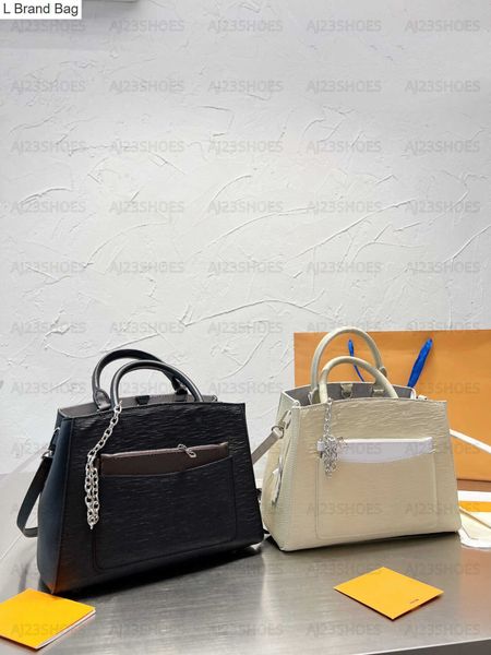 l brand bag marelle tote bb handbag m80794 cross body bag detachable pouch designer bags epi leather luxurys designer womens handbags purses, Black
l brand bag marelle tote bb handbag m80794 cross body bag detachable pouch designer bags epi leather luxurys designer womens handbags purses, Black