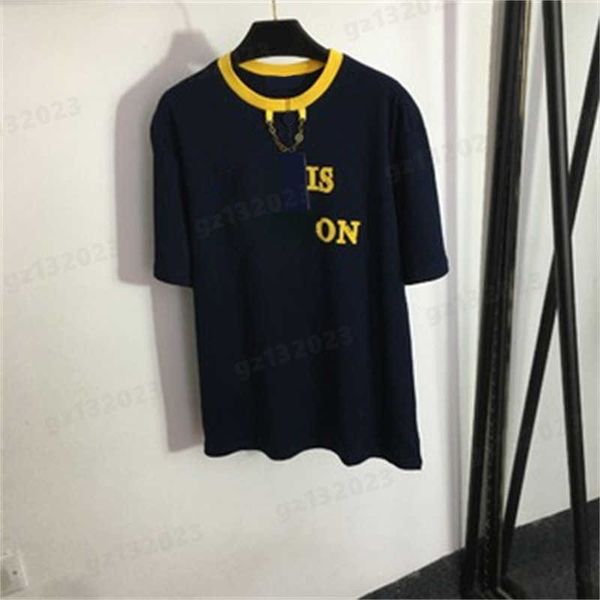 designer t shirt women short sleeve tshirts navy blue flocked letter logo print crew neck tshirt summer comfortable breathable tee womens c, White
designer t shirt women short sleeve tshirts navy blue flocked letter logo print crew neck tshirt summer comfortable breathable tee womens c, White