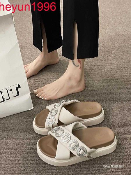 matsuke thick women's outwear 2023 summer new anti slip soft sole holiday beach shoes feel cool slippers, Black
matsuke thick women's outwear 2023 summer new anti slip soft sole holiday beach shoes feel cool slippers, Black