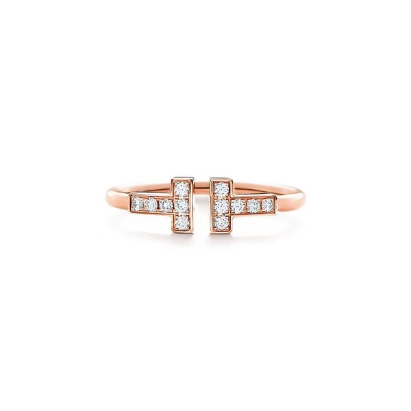 opening double t fashion designer ring luxury jewelry 18k gold plated titanium heart engagement rings for women wedding party gift wholesale, Silver
opening double t fashion designer ring luxury jewelry 18k gold plated titanium heart engagement rings for women wedding party gift wholesale, Silver
