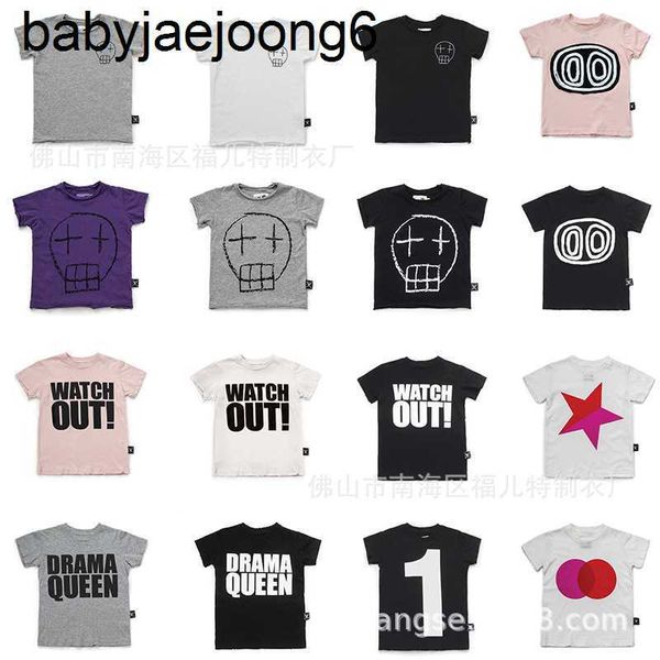 2019 spring/summer new children's wear nu same t-shirt boys and girls baby short sleeve ins, Blue
2019 spring/summer new children's wear nu same t-shirt boys and girls baby short sleeve ins, Blue