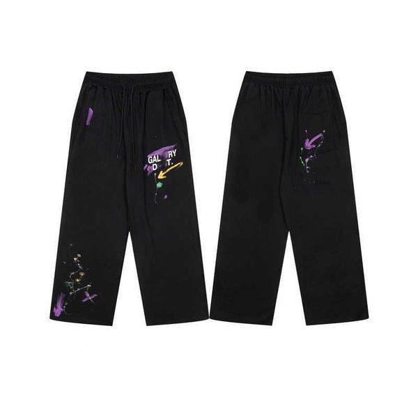 2023 mens galleryes dept jeans pants galleryes dept sweatpants speckled letter print men's women's couple loose versatile casual p, Blue
2023 mens galleryes dept jeans pants galleryes dept sweatpants speckled letter print men's women's couple loose versatile casual p, Blue