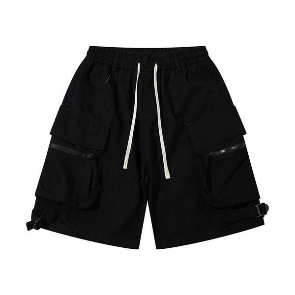 summer new fashion brand pocket work shorts men's and women's american loose couple casual capris, White;black
summer new fashion brand pocket work shorts men's and women's american loose couple casual capris, White;black