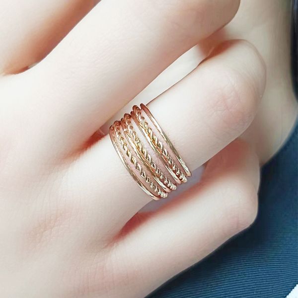 jewelry ring simple multi-ring ring niche design, Golden;silver
jewelry ring simple multi-ring ring niche design, Golden;silver