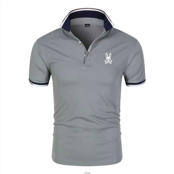 men's tshirts 2023 summer men polo shirt printed skull bunny fashion lapel breathable casual tees short sleeve hip hop polos shirts 23, White;black
men's tshirts 2023 summer men polo shirt printed skull bunny fashion lapel breathable casual tees short sleeve hip hop polos shirts 23, White;black