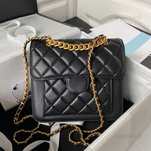 10a retro mirror quality designers vintage messenger flap bag 185cm small calfskin handbag womens real leather quilted black purse crossbody
10a retro mirror quality designers vintage messenger flap bag 185cm small calfskin handbag womens real leather quilted black purse crossbody