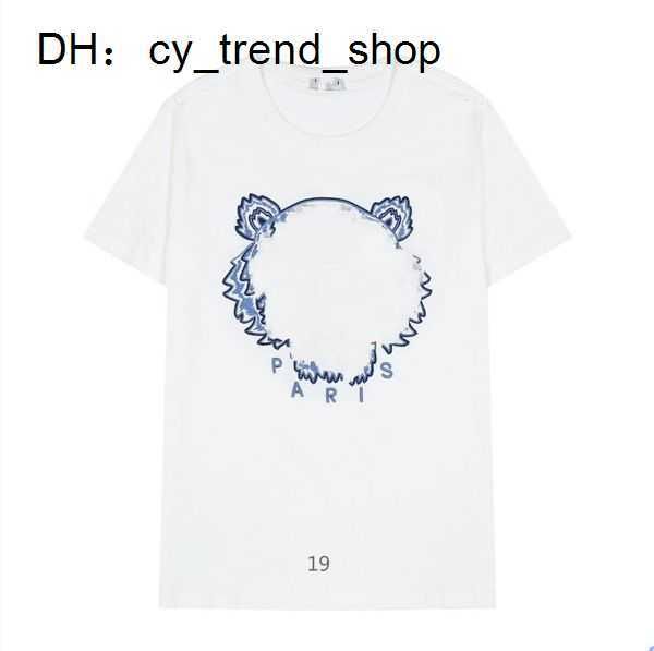 designer women's t-shirt men's tiger head embroidered crewneck luxury loose short sleeve sports classic 13 1wv7 21, White;black
designer women's t-shirt men's tiger head embroidered crewneck luxury loose short sleeve sports classic 13 1wv7 21, White;black