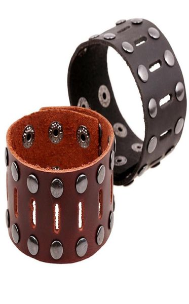 steampunk style real leather cuff charm bracelet 37mm width handmade black and brown for 2599344, Golden;silver
steampunk style real leather cuff charm bracelet 37mm width handmade black and brown for 2599344, Golden;silver