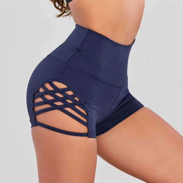 2023 high waist tight yoga shorts women's side cross large hollow fitness pole dance sports shorts, Gray
2023 high waist tight yoga shorts women's side cross large hollow fitness pole dance sports shorts, Gray