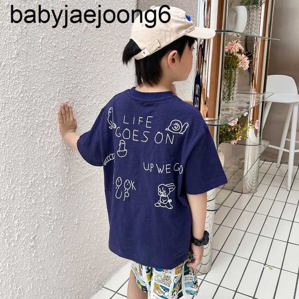 2023ss spring/summer dd new boys and girls' fashion brand printed pure cotton cartoon embroidery short sleeve t-shirt, Blue
2023ss spring/summer dd new boys and girls' fashion brand printed pure cotton cartoon embroidery short sleeve t-shirt, Blue