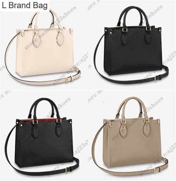 l brand bag onthego pm tote bags embossed grained leather medium bicolor ipad mini designer bag on the go designers handbags, Black
l brand bag onthego pm tote bags embossed grained leather medium bicolor ipad mini designer bag on the go designers handbags, Black
