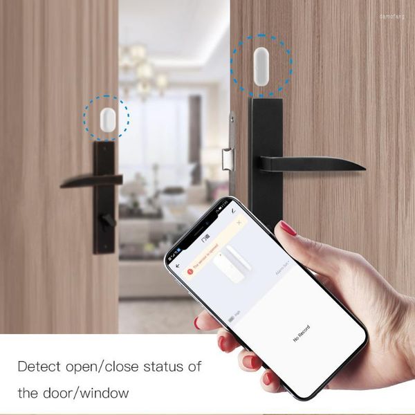 Image of Smart Home Control Tuya ZigBee Window Door Gate Sensor Detector Security Alarm System Life App Remote ControlSmart