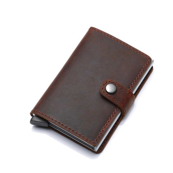 crazy horse wallets leather rfid elastic aluminum alloy credit card holder anti magnetic business case wallet, Red;black
crazy horse wallets leather rfid elastic aluminum alloy credit card holder anti magnetic business case wallet, Red;black