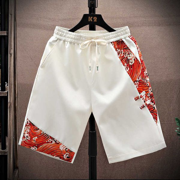 china-chic printed sports shorts men's summer fashion wear chinese loose versatile large casual caprisjqje, White;black
china-chic printed sports shorts men's summer fashion wear chinese loose versatile large casual caprisjqje, White;black