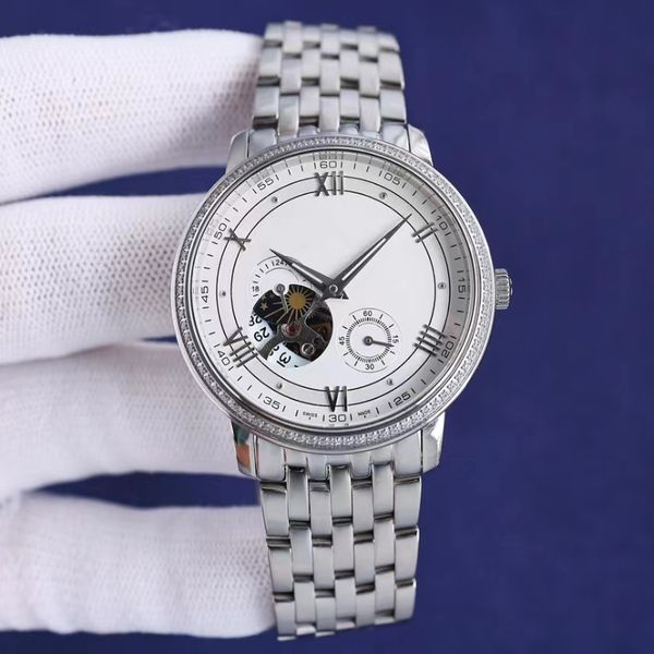 men's multifunctional diamond watch butterfly fly series sapphire sports lunar phase calendar 24 hours independent second hand full lux, Slivery;brown
men's multifunctional diamond watch butterfly fly series sapphire sports lunar phase calendar 24 hours independent second hand full lux, Slivery;brown