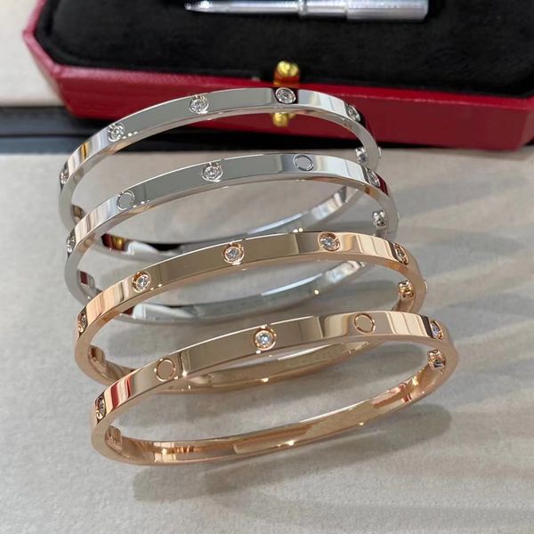 classic diamond bracelet designer womens jewelry mens bracelets screw screwdriver lover bangle luxury 4cz 4mm 6mm fashion stainless steel ch, Black
classic diamond bracelet designer womens jewelry mens bracelets screw screwdriver lover bangle luxury 4cz 4mm 6mm fashion stainless steel ch, Black
