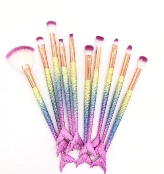 by epacket 10 pcs mermaid makeup brushes set foundation blending powder eyeshadow contour concealer blush cosmetic makeup tool5184758
by epacket 10 pcs mermaid makeup brushes set foundation blending powder eyeshadow contour concealer blush cosmetic makeup tool5184758