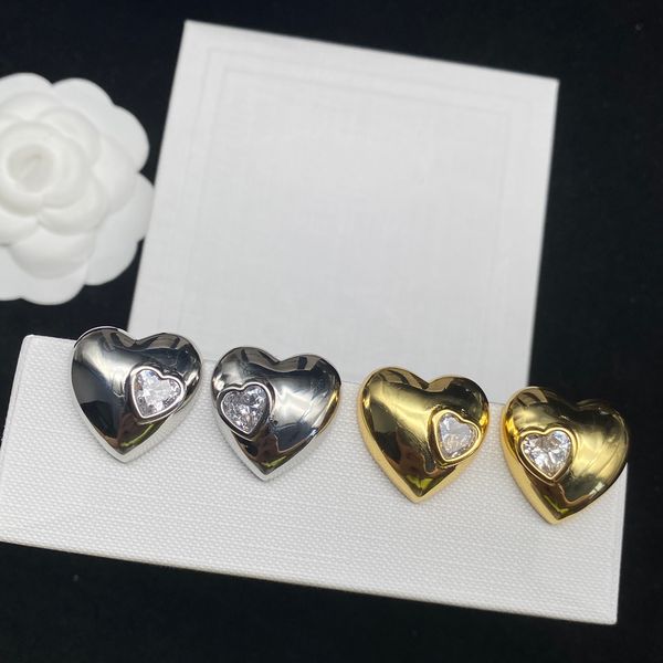 designer love earrings women peach heart shaped diamond set sweet vintage premium gold and silver earrings, Golden;silver
designer love earrings women peach heart shaped diamond set sweet vintage premium gold and silver earrings, Golden;silver