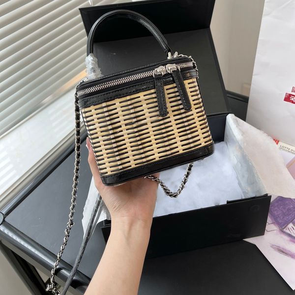 rattan woven handbags women makeup case tote bag shoulder crossbody designer chain bags luxury mini fashion purse shopping bag
rattan woven handbags women makeup case tote bag shoulder crossbody designer chain bags luxury mini fashion purse shopping bag