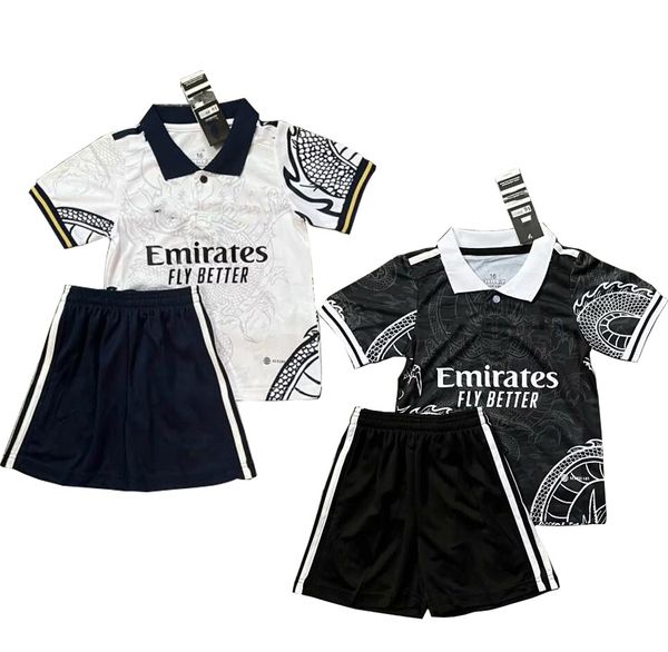 22 23 real madrids kids football kits real madrids soccer jersey 2023 vini jr benzema training wear, Black;yellow
22 23 real madrids kids football kits real madrids soccer jersey 2023 vini jr benzema training wear, Black;yellow