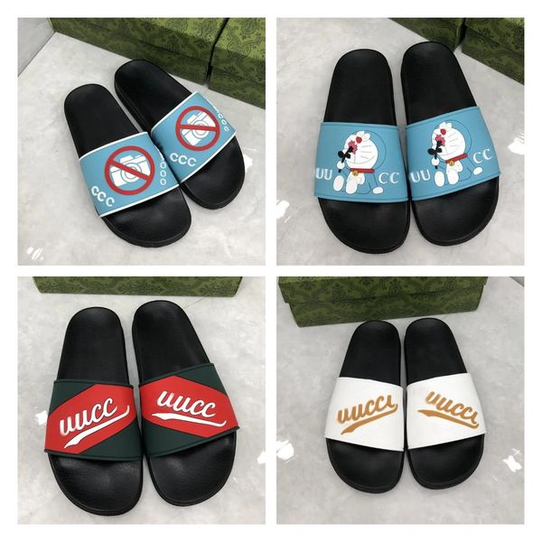 rubber slides sandal designers slipper men women slides slippers leather flats sandals summer beach shoes, Black
rubber slides sandal designers slipper men women slides slippers leather flats sandals summer beach shoes, Black