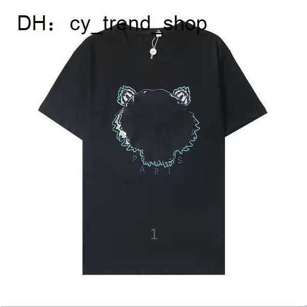 designer women's t-shirt men's tiger head embroidered crewneck luxury loose short sleeve sports classic 13 1wv7 71, White;black
designer women's t-shirt men's tiger head embroidered crewneck luxury loose short sleeve sports classic 13 1wv7 71, White;black